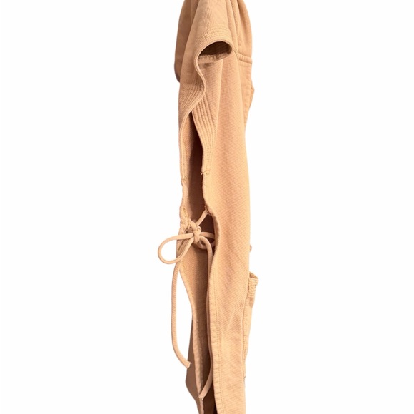 Pilcro Anthropologie Side-Tie Short Sleeve Button Front Poncho Vest - Picture 4 of 6